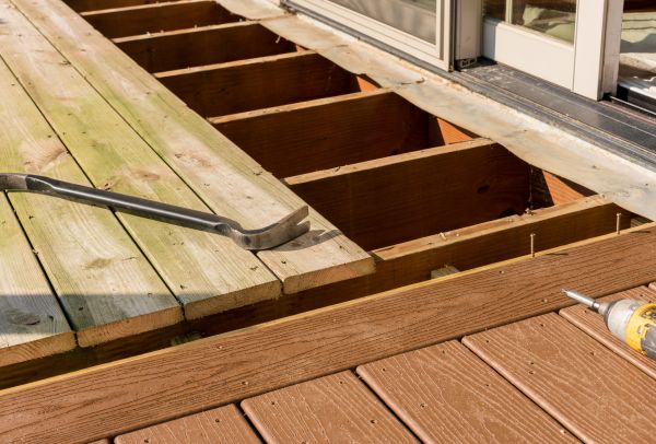 Cost of Old Deck Repair in Auburn